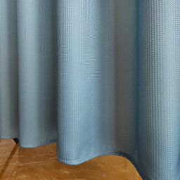 Neel Blue Gradient Shower Curtain Polyester Fabric Mould & Mildew Resistant With 12 Curtain Hook 180Cm X 200Cm - thumbnail 7