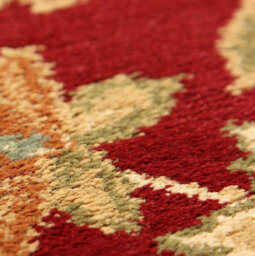 Persian Bordered Easy To Clean Red Floral Traditional Rug For Dining Room-240Cm X 340Cm - thumbnail 2