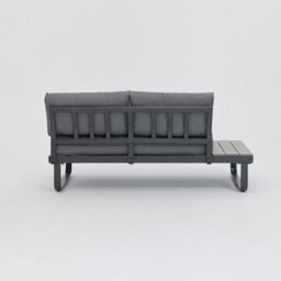 Home Detail Bali Garden Corner Lounge Set With Built-In Tables, Grey - thumbnail 9