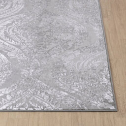 Livabliss Lustro-Vintage Grey Off-White Beige Traditional Boho Living Dining Bedroom Rug 80 X 150 Cm Easy Care, Non Shedding - thumbnail 5