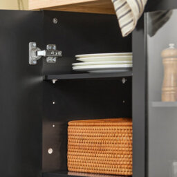 Sobuy Fkw75-Sch,kitchen Storage Trolley Serving Trolley Kitchen Cabinet With 3-Tier Side Storage Shelves,w60Xd40Xh89 - thumbnail 7