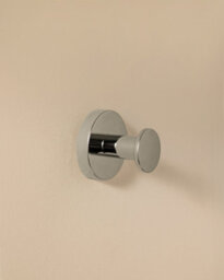 Cosmic Towel Hook, Robe Hook, Coat Hook, Chrome, Hidden Fixings, Anti-Corrosion, 5Kg Resistance, Start Collection - thumbnail 1