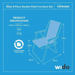 4 Seater Patio Dining Set With Parasol Garden Table And Chairs Set With 4 Foldable Chairs - thumbnail 7