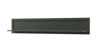 Arte Evora 02 Wall Shelf W1770mm H320mm D250mm - Creative Dark Sage Green, Artistic Design - image 1
