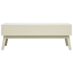 Berkfield Coffee Table With 2 Drawers Carving Grey 110X50X40 Cm Wood - thumbnail 5