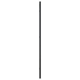 Vidaxl Wall Mirror Black 40X80 Cm Rectangle Iron - thumbnail 4