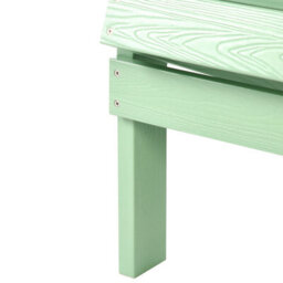 Beliani Garden Chair Light Green Weather-Resistant Faux Wood Modern Outdoor Lounge - thumbnail 6