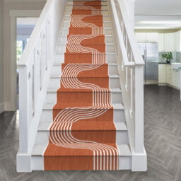 Tequila Sunrise Stair Runner - Reversible, Durable & Hardwearing Carpet For Stairs & Staircases, Multiple Lengths - thumbnail 3