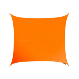 Kookaburra 3.6M Square Waterproof Orange Garden Patio Sun Shade Sail Canopy 98% Uv Block With Free Rope - thumbnail 1