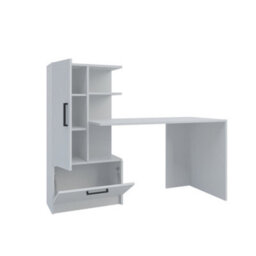 Computer Desk Shefa Line Arden White - thumbnail 4