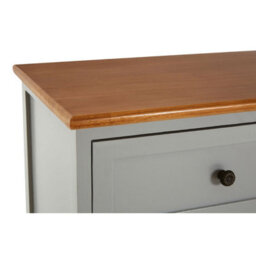 Orsina Rustic Style Two Drawers Four Baskets Cabinet, Compact Design Display Cabinet, Spacious Side Cabinet - thumbnail 4