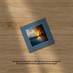 Ak Frames 6X6 Pompadour Picture Mounts To Fit 4X4 Aperture Size - Mount Board Only (No Frame Included) - thumbnail 5