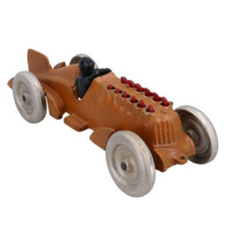 AB Tools Racer Racing Drag Car With Moving Pistons Figure Statue Figurine Cast Iron Model - thumbnail 1