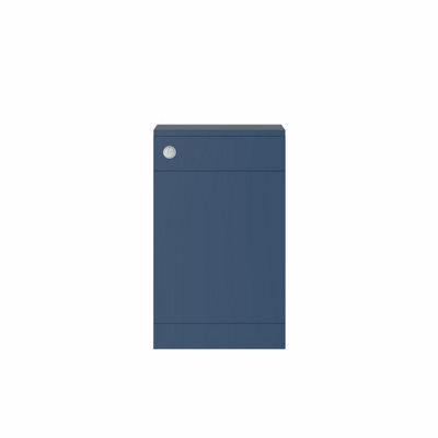 Rinse Bathrooms 500mm Btw Back To Wall Wc Toilet Matte Blue Painted Bathroom Furniture Cabinet Unit Flat Packed - image 1