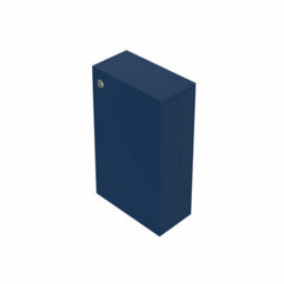 Rinse Bathrooms 500mm Btw Back To Wall Wc Toilet Matte Blue Painted Bathroom Furniture Cabinet Unit Flat Packed - thumbnail 3