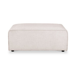 Hugo Natural Haze Footstool - Fully Assembled By Roseland Furniture - thumbnail 2