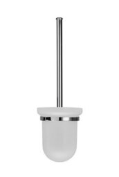 Croydex Westminster Toilet Brush With Frosted Acrylic Wall Mounted Holder - thumbnail 3