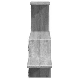 Berkfield Wall Shelf Grey Sonoma 104X15X49 Cm Engineered Wood - thumbnail 5