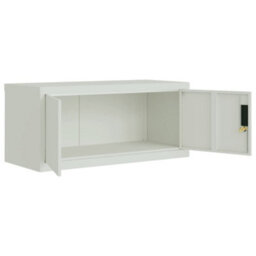 Berkfield File Cabinet Light Grey 90X40X110 Cm Steel - thumbnail 5