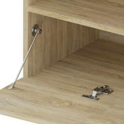 Berkfield Modern Tv Cabinets 2 Pcs With Led Lights Sonoma Oak 75X35X40 Cm - thumbnail 8