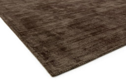 Blade Chocolate Modern Plain 7mm Thick Easy To Clean Luxurious Handmade Rug For Bedroom, Living Room By Asiatic-66Cm X 240Cm - thumbnail 4