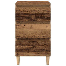 Berkfield Bedside Cabinet Old Wood 40X35X70 Cm Engineered Wood - thumbnail 6