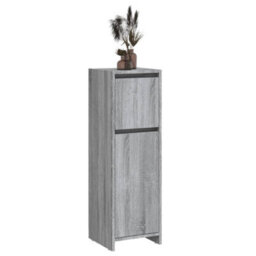 Vidaxl Bathroom Cabinet Grey Sonoma 30X30X95 Cm Engineered Wood - thumbnail 8