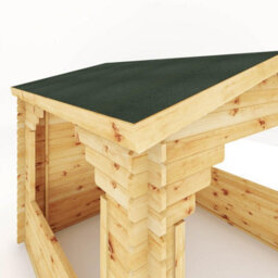 Waltons 3M X 3M Wooden 28mm Log Cabin Gazebo Garden Summerhouse Outdoor Building 10Ft X 10Ft - thumbnail 6