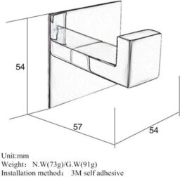 Towel Hook, Home Towel Rack, Bathrobe Hooks, Sus 304 Stainless Steel, Matte Black Finish, Versatile Wall Hook - thumbnail 4