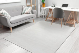 RugsX Modern Carpet Duke 51376 Cream - Stripes, Structured, Very Soft, Fring  180X270 Cm - thumbnail 5