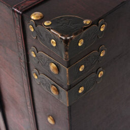 Walplus Vintage Treasure Chest Wood 66X38X40 Cm - thumbnail 5