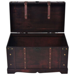 Walplus Vintage Treasure Chest Wood 66X38X40 Cm - thumbnail 4