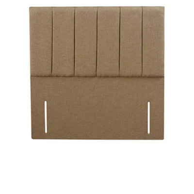 Divan Base Direct Legacy Floor Standing Headboard 5Ft King - Plush Beige