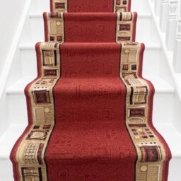 Jena Stair Runner - Hardwearing, Non-Slip & Durable Carpet For Stairs & Staircases, Multiple Lengths - thumbnail 7