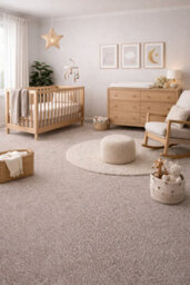Pebble Beach Super Bleach Cleanable Felt Backed Carpet By Remland (Coral, 2M X 4M) - thumbnail 2