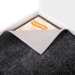 FloorMatch Granite Dark Grey Saxony Carpet Soft Luxury Pile 8mm Thick - 5M Width - thumbnail 2