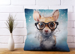 Warren Reed Designer Splashart Doormouse Cushions 45Cm X 45Cm - thumbnail 2