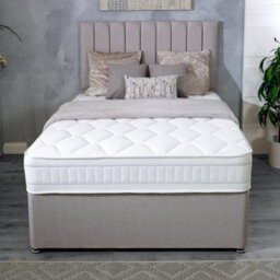 Divan Base Direct Shire Solaris Sculptor Orthopaedic Sprung Divan Bed Set 4Ft6 Double 4 Drawers- Wool Bronze - thumbnail 2