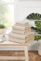 Rapport Home Safari Bath Sheet Pure Cotton Natural Sand - thumbnail 4