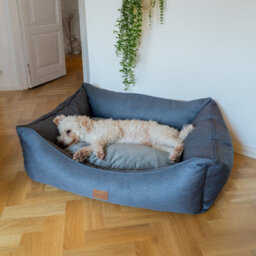 All Pond Solutions Allpetsolutions Willow Premium Luxury Dog Bed - Pebble Grey - thumbnail 2