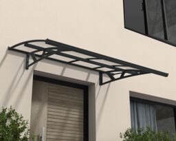 Canopia By Palram Amsterdam 2230 Grey Door Canopy, (H)33Cm (W)223.5Cm (D)13.9Cm - thumbnail 2