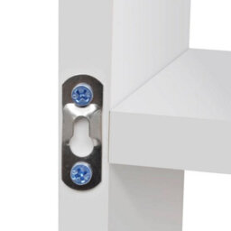 Vidaxl Floating Wall Display Shelf 8 Compartments White - thumbnail 5