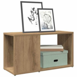 Walplus Tv Cabinet Artisian Oak 60X24X32Cm Engineered Wood - thumbnail 1