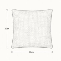 Where Saints Go Ltd Terracotta Muslin Cotton Square Pillowcases Pack Of 2 60 X 60Cm - thumbnail 8