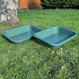 Selections Large Green Plastic Garden & Greenhouse Potting Tray - Pack Of 2 - thumbnail 3
