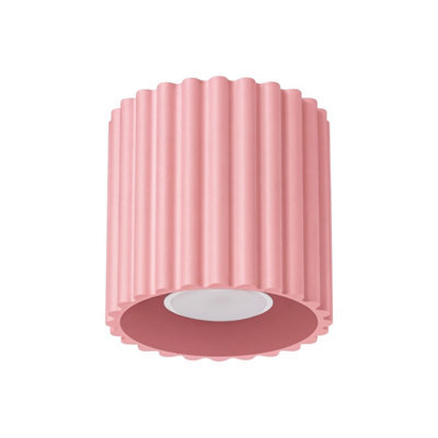 Luminosa Aura Surface Mounted Downlight Pink 1x GU10 - image 1