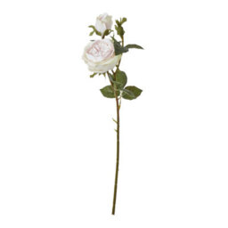 Hill Interiors The Natural Garden Collection Rose Artificial Flower Pink (One Size) - thumbnail 1