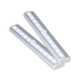 Neel Blue Pack Of 2 Under Cabinet Lighting, Motion Sensor Light Battery Operated Wireless Lighting