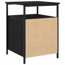 Berkfield Bedside Cabinets 2 Pcs Black Oak 44X45X60 Cm Engineered Wood - thumbnail 5