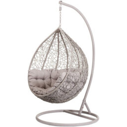 Home Luxe Interiors Siena Single Hanging Egg Chair